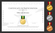 Sport certificate template