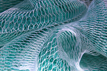 green white mesh fabric macro patterns