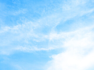Wall Mural - blue sky background with tiny clouds.use for background.