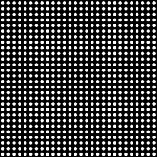 White Dots Seamless , Circle Shape Abstract Pattern On Black Background. Vector Illustration