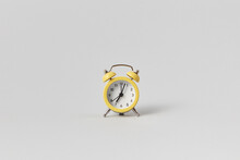 Yellow Vintage Alarm Clock