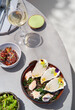 © Juno/Stocksy - gourmet fine dining tapas meal