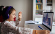 © Marco Govel/Stocksy - Girl studying at home