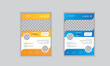 © Annu Design - Minimal corporate brochure design flyer template pro vector illustration