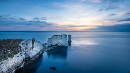 Wall Mural - Old Harry Rocks Dorset Isle of Purbeck Coastline at Sunrise
