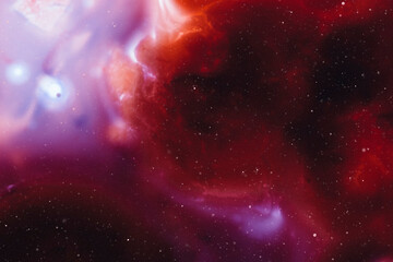 Magnetic storm in space