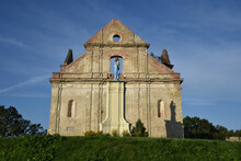 Ruins Of The Discalced Carmelite Monastery In Zagorz, Podkarpackie, Poland