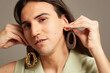 © ohlamour studio/Stocksy - cute man studio portrait