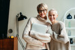 © Irina Polonina/Stocksy - Female colleagues of different ages in a modern office.