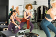 © Studio Firma/Stocksy - Group of People in Pilates Class