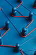 © Marc Bordons/Stocksy - Representation of a network connections in blue tones