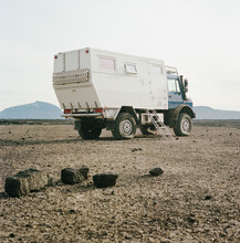Expedition Truck In Iceland