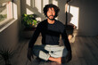 © Lucas Ottone/Stocksy - Meditation at home