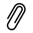 © thehalaldesign - paperclip icon lineal style vector illustration