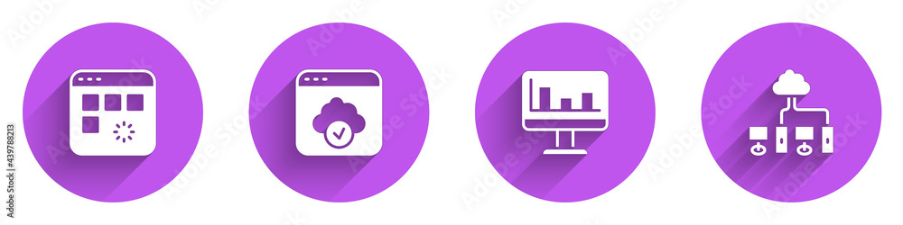Set Loading data window, Cloud technology transfer, Monitor with graph ...