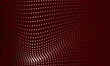 © Bayu - WAVE EFFECT SMALL OBJECT RED BACKGROUND