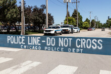 POLICE LINE DO NOT CROSS Sign Courtesy Of The Chicago Police Department.
