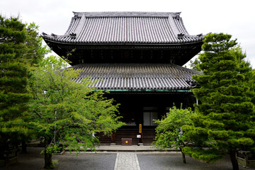 Canvas Print - Chionin Temple in Kyoto.