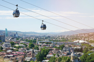 Poster - Sightseeing travel theme in georgia