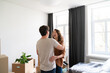 © Hernandez & Sorokina/Stocksy - Very Excited Couple In Their New Apartment