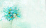 Fototapeta Kwiaty - Kwiaty panorama