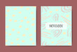 © Natalya Nepran - Cover template. Vector web of floral templates for notebooks, diaries, catalogs, brochures, books, etc.