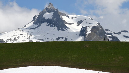 Sticker - randonnée en haute montagne