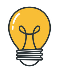 Poster - libht bulb icon