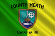 Flag of County Meath in Ireland