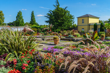 Wall Mural - beautiful herrenhausen gardens in hanover, germany