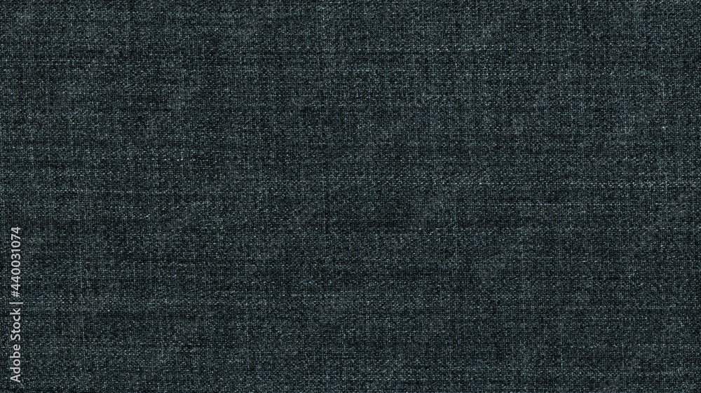 dark grey polyester and wool fabric texture background - obrazy, fototapety, plakaty 