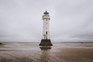 New Brighton Lighthouse, The Wirral, England