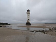 New Brighton Lighthouse, The Wirral, England