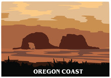 Beautiful Scenery Of The Oregon Coast