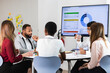 © NOVELLIMAGE/Westend61 - Business people having discussion in meeting at office