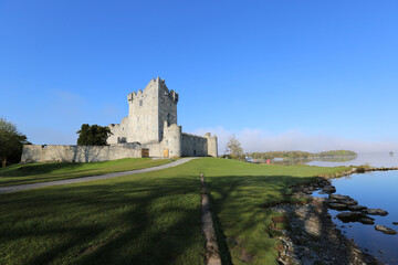 Canvas Print - Ross Castle in Killarney National Park, County Kerry in the Republic of Ireland