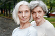 © Katharina und Ekaterina/Westend61 - Confident mature women with grey hair