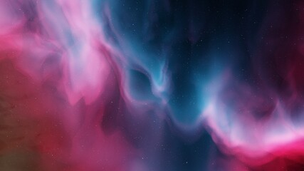 Space background with realistic nebula and shining stars. Colorful cosmos with stardust and milky way. Magic color galaxy. Infinite universe and starry night. 3d Render