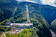 © Michael Runkel/Westend61 - Norway, Telemark, Rjukan, Aerial view of hydroelectric power station of Unesco world heritage Industrial site Rjukan Notodden