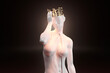 © Spectral/Westend61 - 3D illustration of female character with digital brain and thought process
