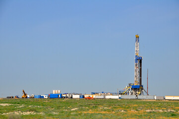 Wall Mural - The onshore drilling rig