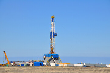 Wall Mural - The onshore drilling rig