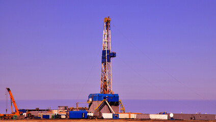 Wall Mural - The onshore drilling rig