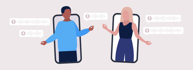 Sticker - voice messages