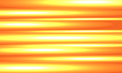 Sticker - Glowing streaks on orange background. Abstract sparkling background.