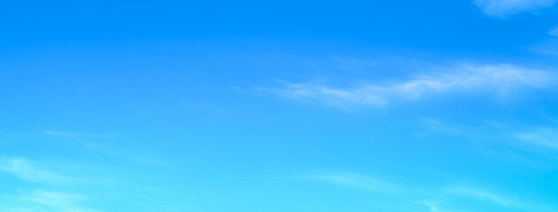 Wall Mural - blue sky with beautiful natural white clouds