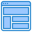 © sripfoto - Template blue style icon