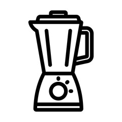 Canvas Print - Kitchen Blender Icon