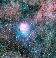 Wall Mural - m20. trifid nebula