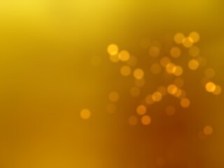 abstract bokeh gold background